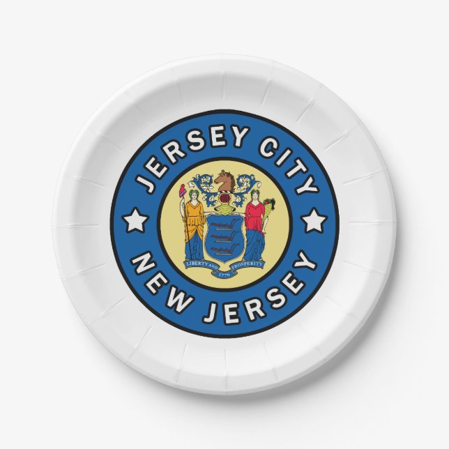 Assiettes En Carton Jersey City New Jersey (Devant)
