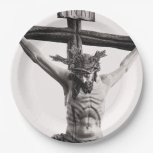 ASSIETTES EN CARTON JESUS CHRIST