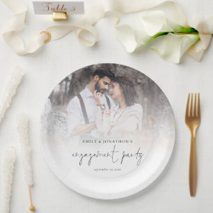 Assiettes En Carton Jeu d'engagement de script de superposition photo