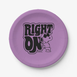 Assiettes En Carton Joe Cool - Juste Activé