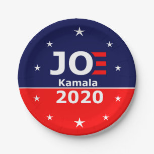 Assiettes En Carton Joe et Kamala - Joe Biden Kamala Harris