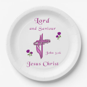 Assiettes En Carton John 3:16