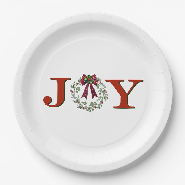 Assiettes En Carton Joie Avec La Couronne (Devant)