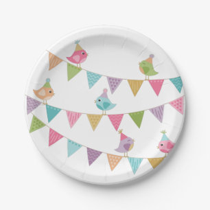 Assiettes En Carton Joli Bund Bird