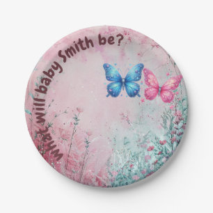 Assiettes En Carton joli papillon Genre Revela Party jardin