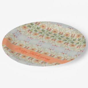 Assiettes En Carton Joli Style De Vacances Plaques Papier Thanksgiving