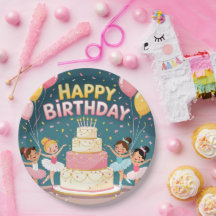Joli thème d'anniversaire de ballerine