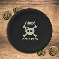 Jolie fête Pirate fille crâne Crossbones Noir