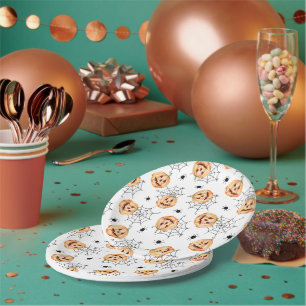 Assiettes En Carton Joyeuse fête d'Halloween