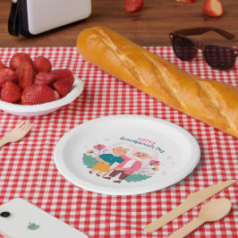 Assiettes En Carton Joyeuse Journée des grands-parents