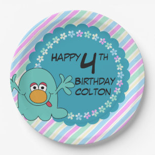Assiettes En Carton Joyeux anniversaire