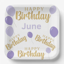 Joyeux anniversaire Juin anniversaires Plaque papi