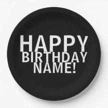 "Joyeux Anniversaire Pour Vous !" Plaque de papier