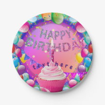 Joyeux Cupcake d'anniversaire