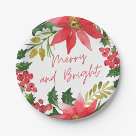 Assiettes En Carton Joyeux et lumineux script moderne