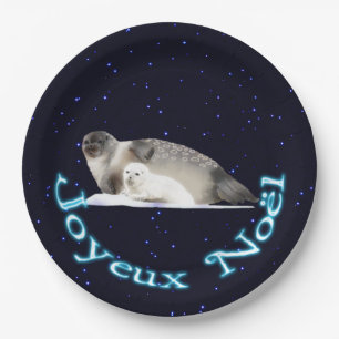 Assiettes En Carton Joyeux Noё l - Sceau annelé