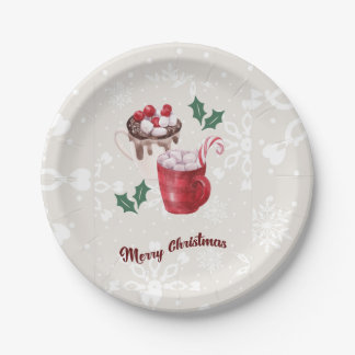 Assiettes En Carton Joyeux Noël