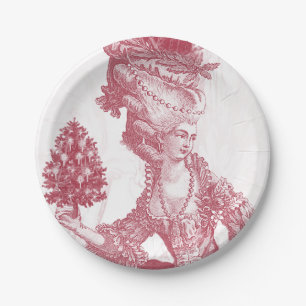 Assiettes En Carton Joyeux Noel Marie Antoinette