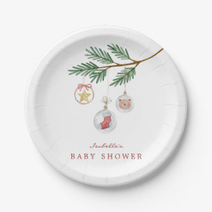 Assiettes En Carton Joyeux petit Baby shower