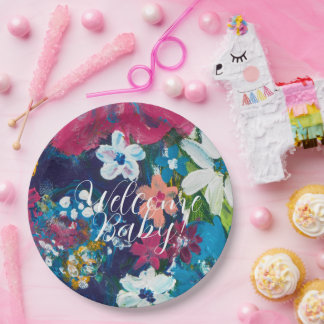 Assiettes En Carton Jubilee Welcome Baby