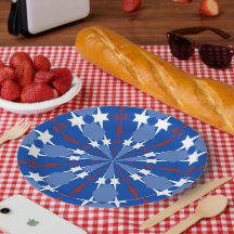 july 4 , 002 Paper Plate