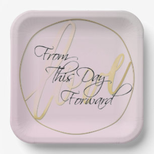 Assiettes En Carton Jusqu'à ce jour Avancer Carré plaque papier