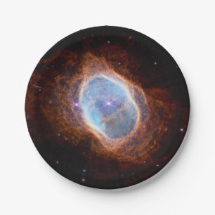 Assiettes En Carton JWST James Webb Télescope Nebula ceinture méridion