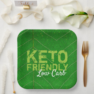 Assiettes En Carton Keto Friendly Low Carb
