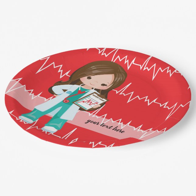 Assiettes En Carton Kids Doctor (Angle)