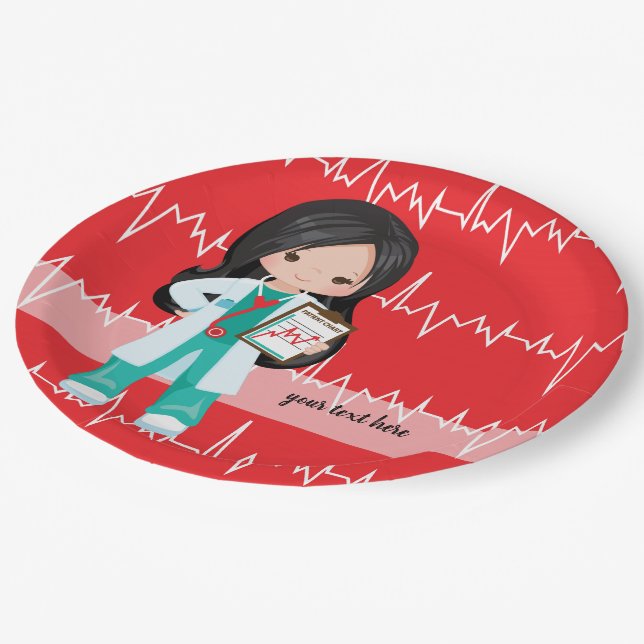 Assiettes En Carton Kids Doctor (Angle)