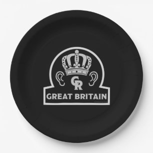Assiettes En Carton King Charles Royal Crown