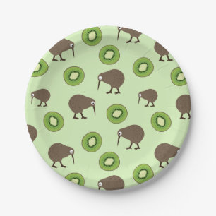 Assiettes En Carton Kiwi