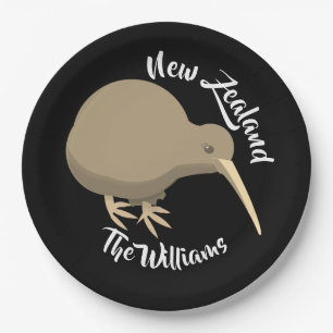 Assiettes En Carton Kiwi néo-zélandais