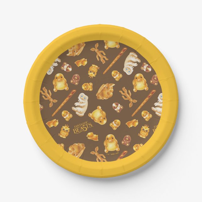 Assiettes En Carton Kowalski Bakery Toy Motif (Devant)