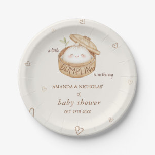 Assiettes En Carton La boulette est en route Baby Shower