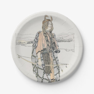 Assiettes En Carton La Chasse (par Ann Macbeth)