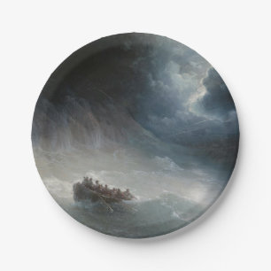 Assiettes En Carton La colère des mers (par Ivan Aivazovsky)