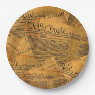 Assiettes En Carton La Constitution