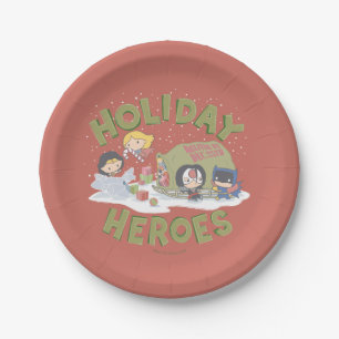 Assiettes En Carton La Ligue de la justice Chibi présente ses proposi
