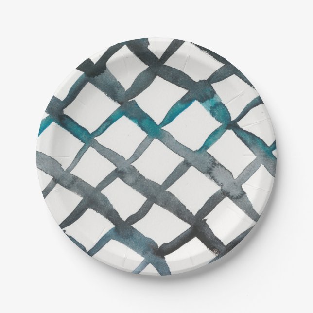 Assiettes En Carton La Mer VI (Devant)