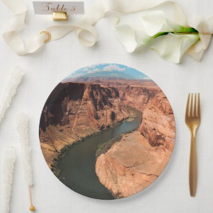 Assiettes En Carton Là où la rivière tourne