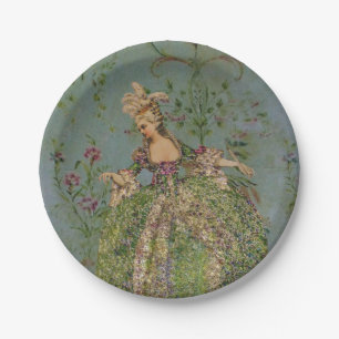 Assiettes En Carton La Reine Marie Antoinette (plus d'options) -