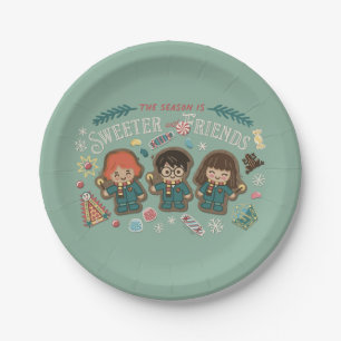 Assiettes En Carton La saison est plus douce avec les amis
