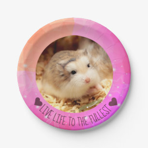 Assiettes En Carton La vie vivante pleinement - hamsters de Hammyville