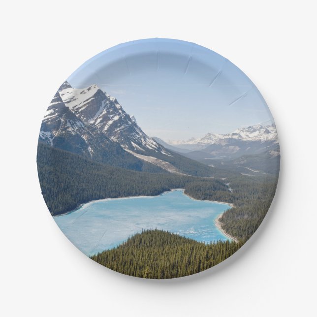 Assiettes En Carton Lac Peyto - Parc national Banff, Alberta, Canada (Devant)