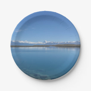 Assiettes En Carton Lac Tekapo, Nouvelle-Zélande