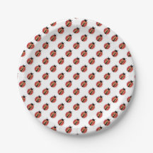 Ladybird, Ladybug, insecte rouge, plaques de papie