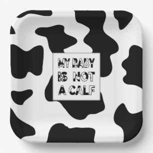 Assiettes En Carton Lait de vache
