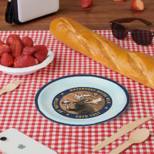 Assiettes En Carton Lait d'orignal Matanuska