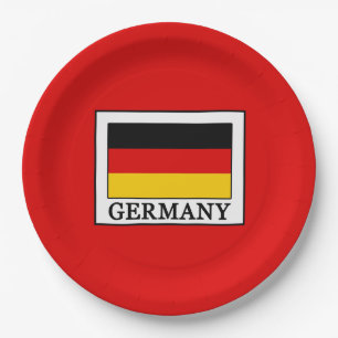 Assiettes En Carton L'Allemagne